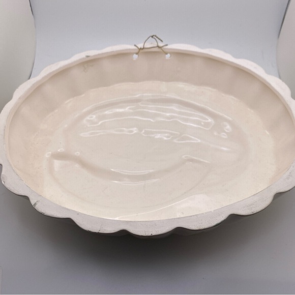 Vintage Gailstyn Sutton 2 PC Set of Asparagus & Cantaloupe Ceramic Jello Mold - Picture 7 of 7